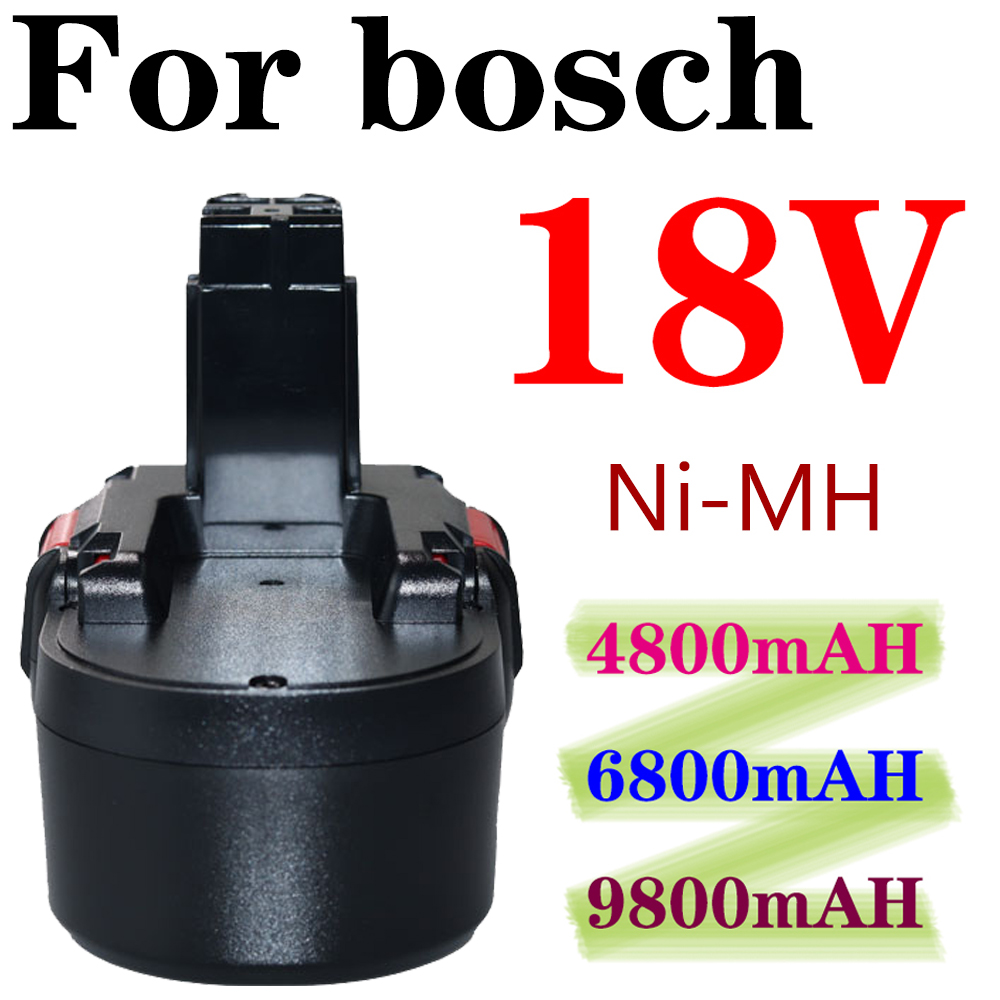 Bosch Drill Gsb 18V - Bateria Recarregável Ni-MH 18V 4.8/6.8/9.8Ah BAT025