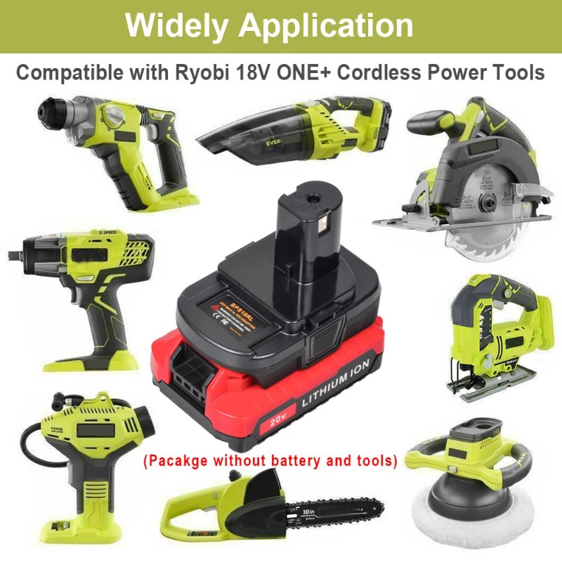 Adaptador de bateria ALASICKA  - Black+Decker Tool Cordless avaliação e preço