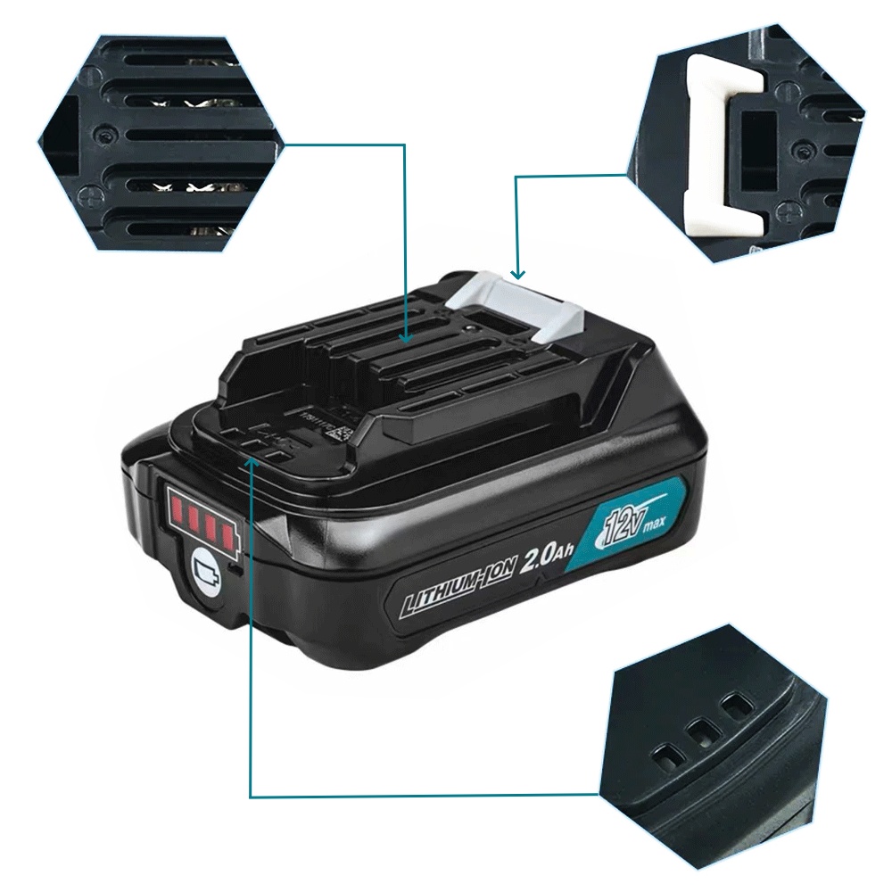 1 Bateria Recarregável de Subs - Makita Drill Hp1640 avaliação e preço