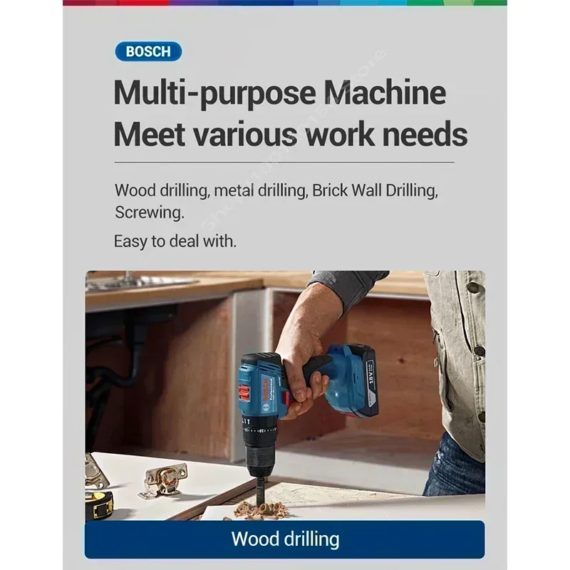 Furadeira de Impacto Sem Fio B - Bosch Drill Gsb 18V avaliação e preço
