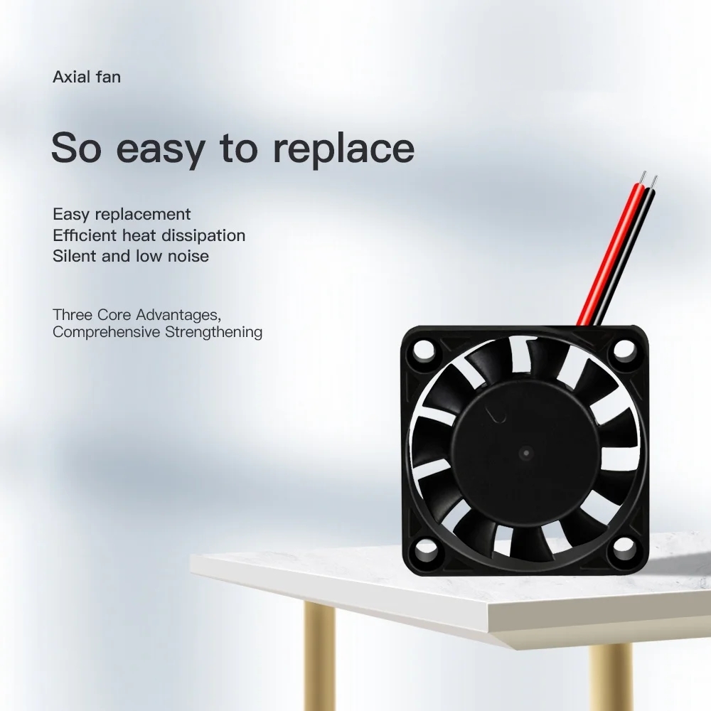 2pcs Creality Original 4010 Ve - Creality Printer Ender 3 avaliação e preço