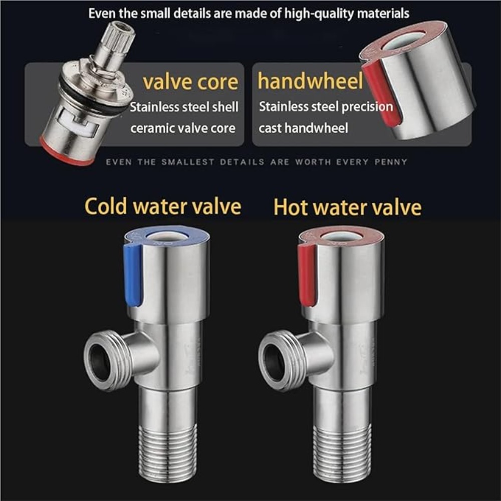 Válvula de entrada quente e fr - Toilet Fill Valve avaliação e preço