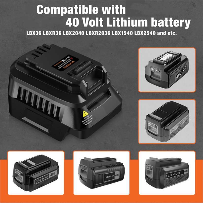 Y42A-adaptador de bateria para - Black+Decker Tool Cordless avaliação e preço