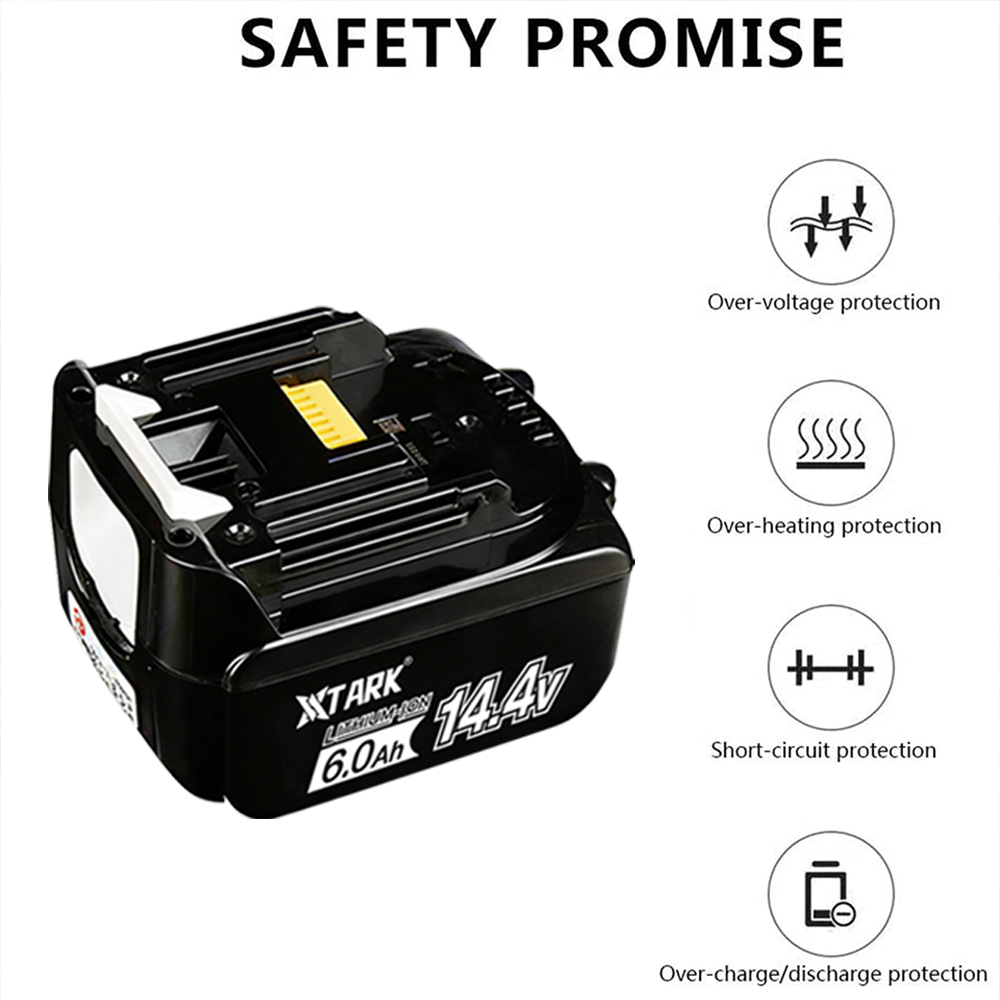 Bateria de Íon de Lítio 14.4V  - Makita Drill Hp1640 avaliação e preço